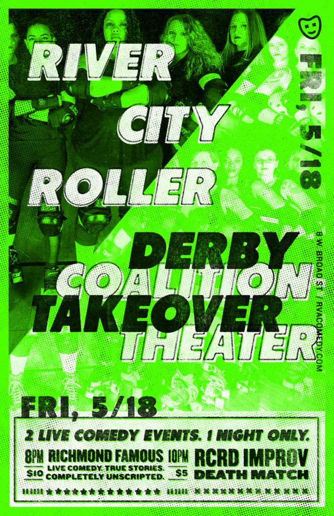 River City Roller Derby Coalition Theater Takeover